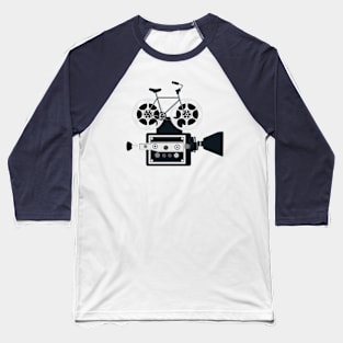 Bikes! Camera! Action! Baseball T-Shirt